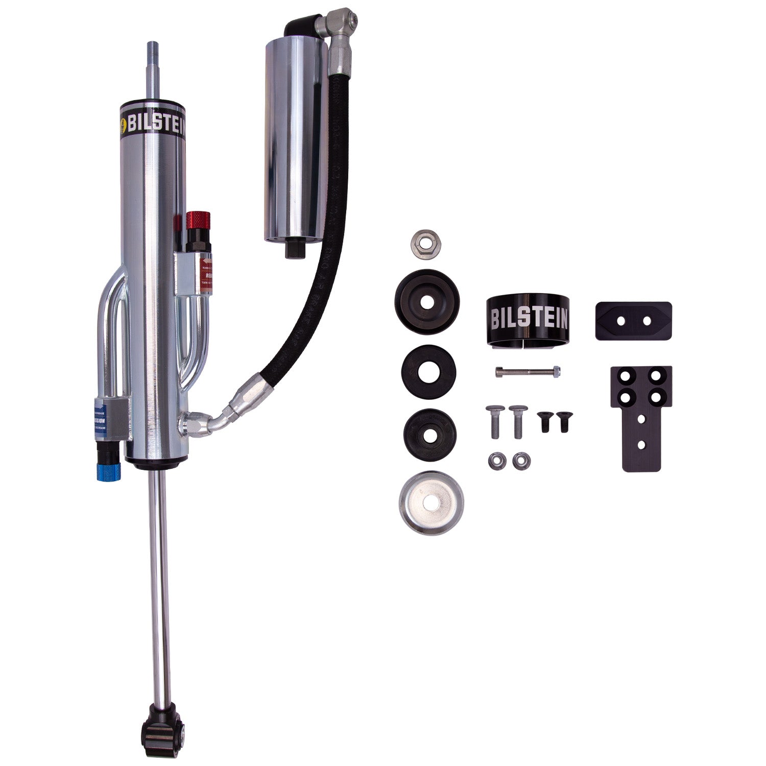 Adjustable Damping: Double Adjustable Compression and Rebound with Click Adjuster Knobs