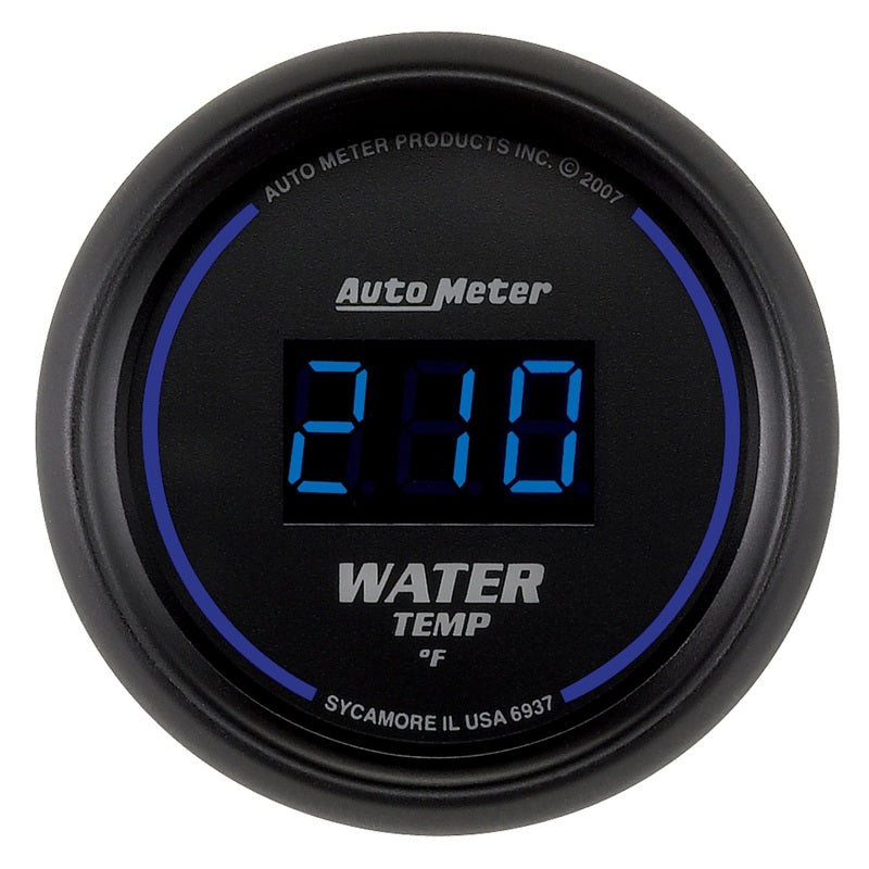 2-1/16 Water Temp Gauge 0-340F Digital