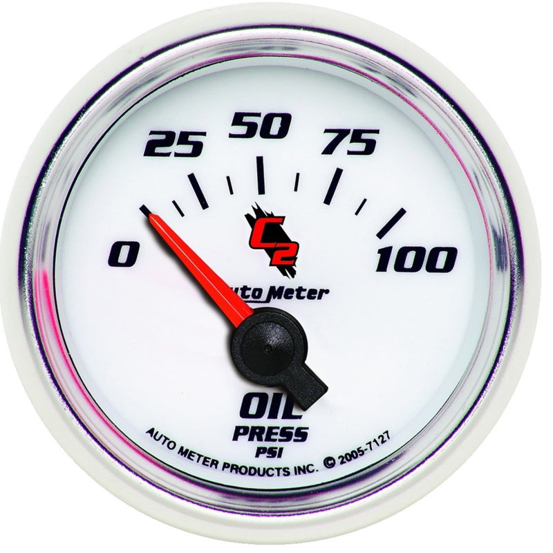 2-1/16in C2/S Oil Press. Gauge 0-100psi