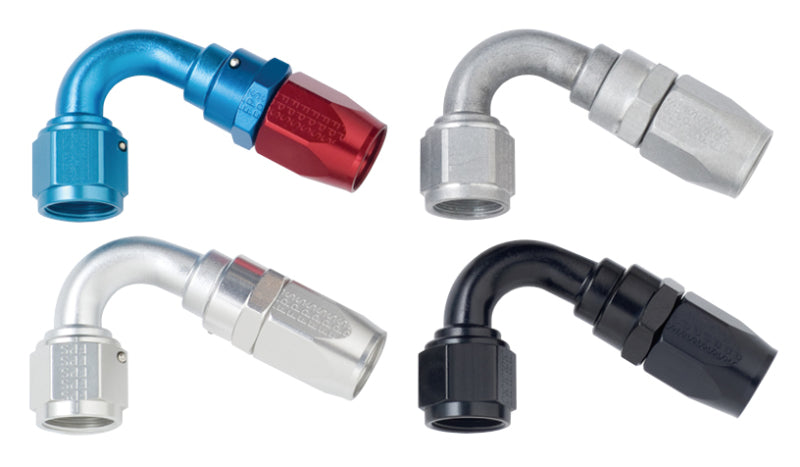 #10 x 120 Power Flow Hose End - Black