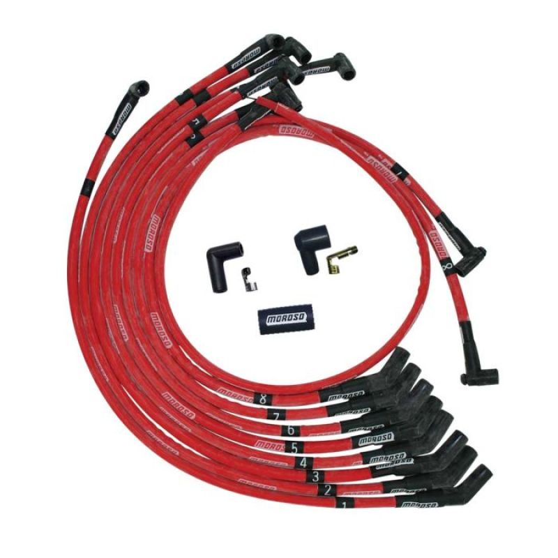 Ultra Plug Wire Set SBF 351W Red