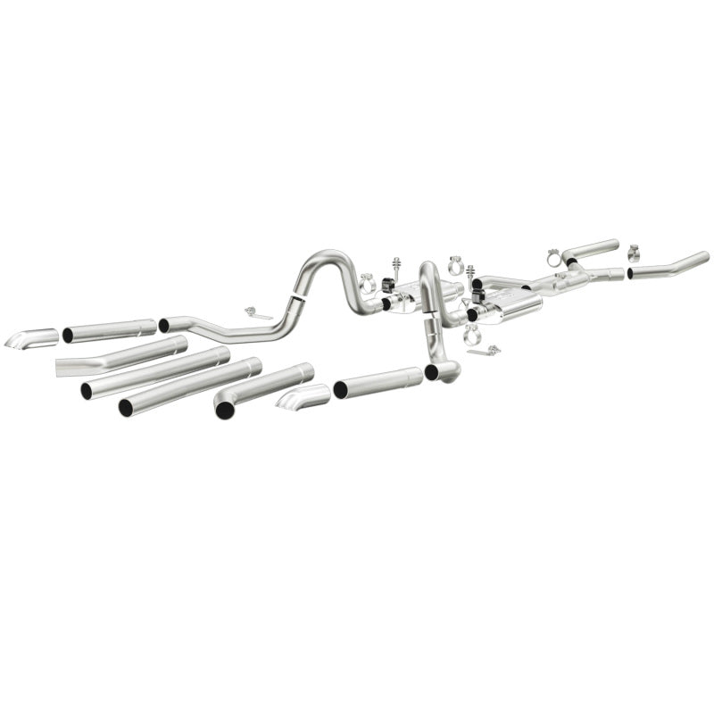 68-72 GM A Body 2.5in Dual Exhaust System