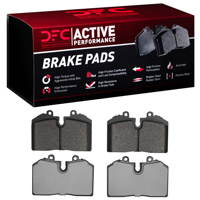 DFC 78-04 Ferrari 575 M Maranello Front/Rear Active Performance Pads - Low Metallic