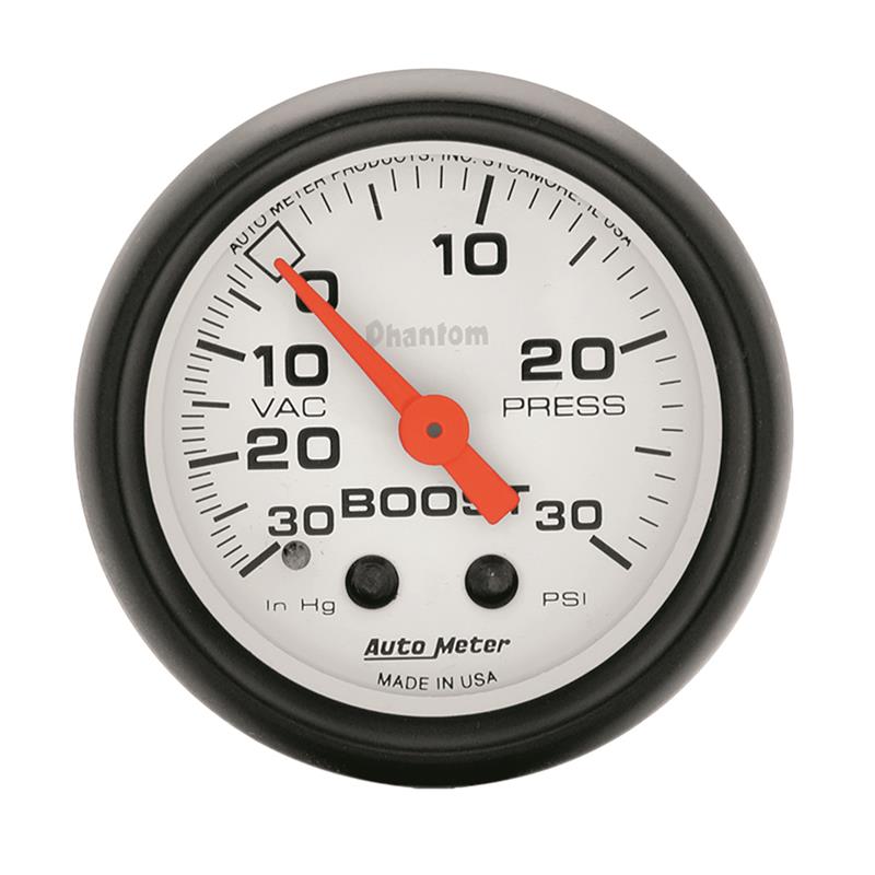 2-1/16in Phantom Boost / Vacuum Gauge