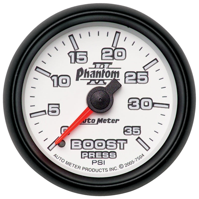 2-1/16in P/S II Boost Gauge 0-35psi