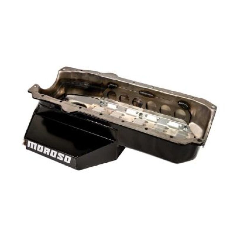 SBC CT Wet Sump Oil Pan 7-Qt 2-Piece Rear Main