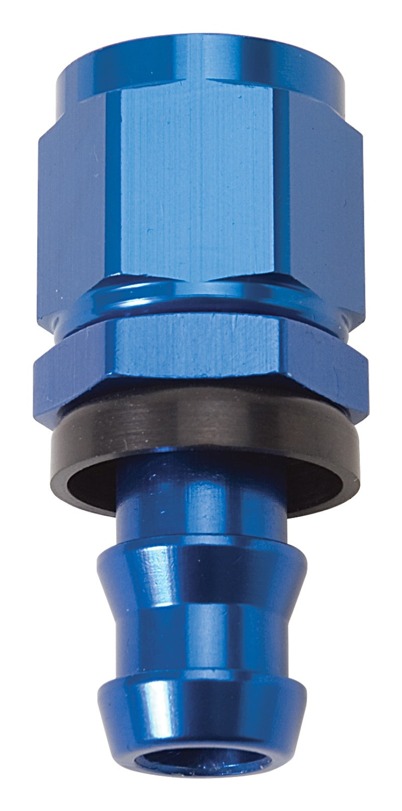 Twist-Lok Hose End #4 Str Red/Blue