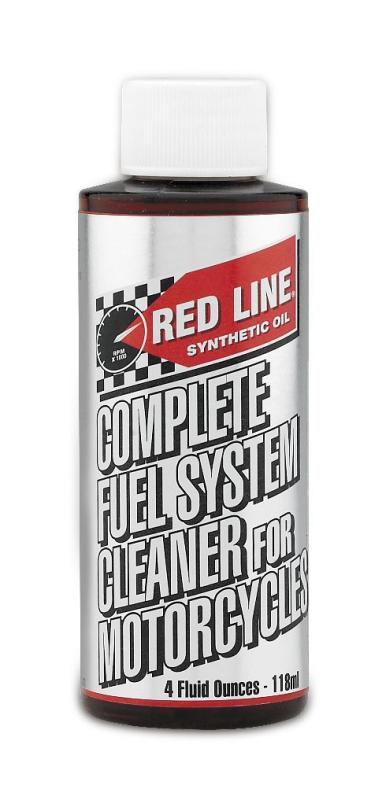 Red Line Complete Fuel System Cleaner for Motorcycles - 4oz.
