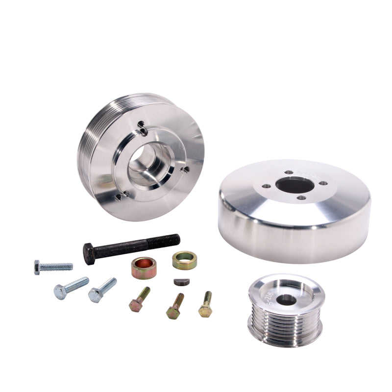 3pc. Aluminum Pulley Kit - 97-03 Ford 4.6/5.4L