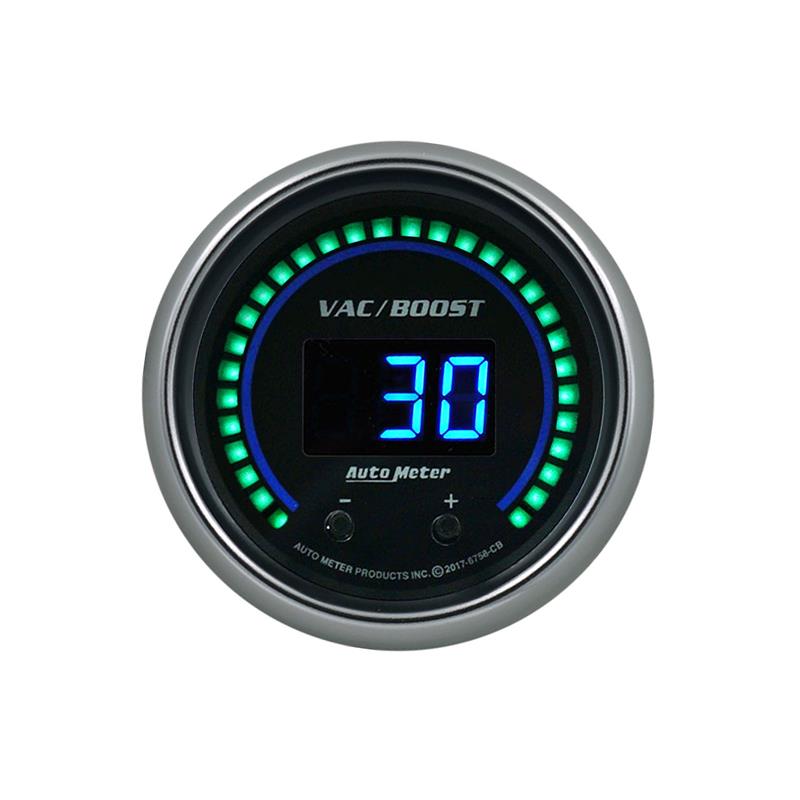 2-1/16 Vac/Boost Gauge Elite Digital CB Series