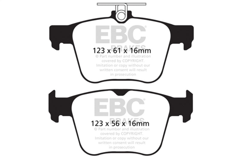 Brake Pads Redstuff Rear Audi S3