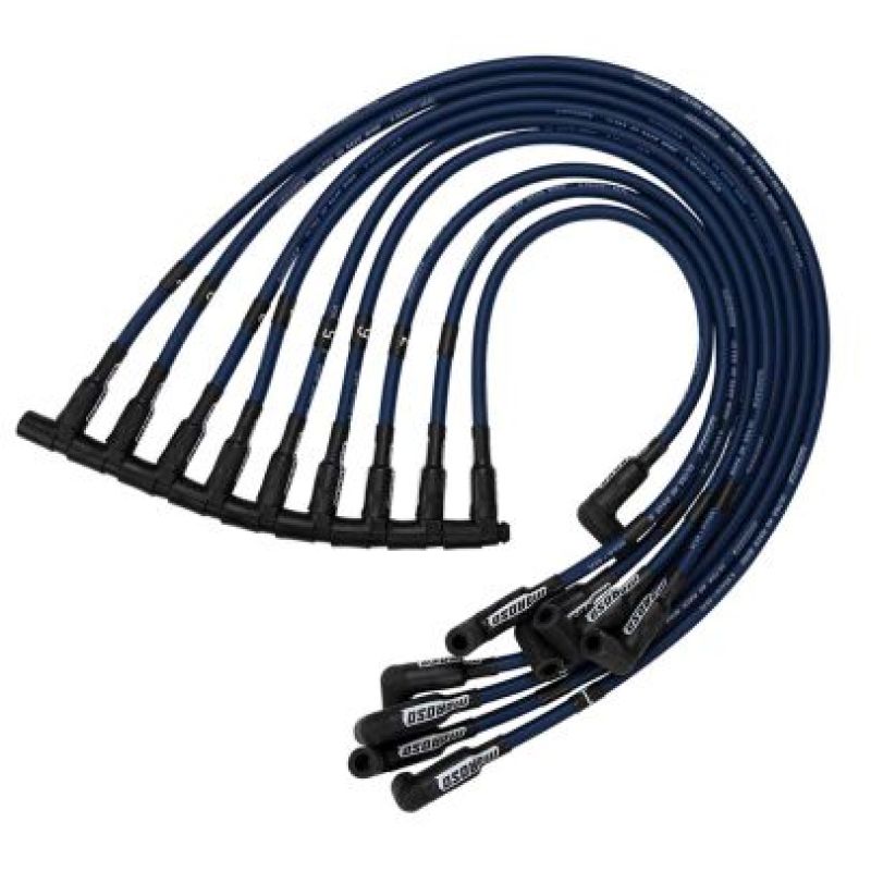 Ultra 40 Plug Wire Set SBC Sprint Car Blue