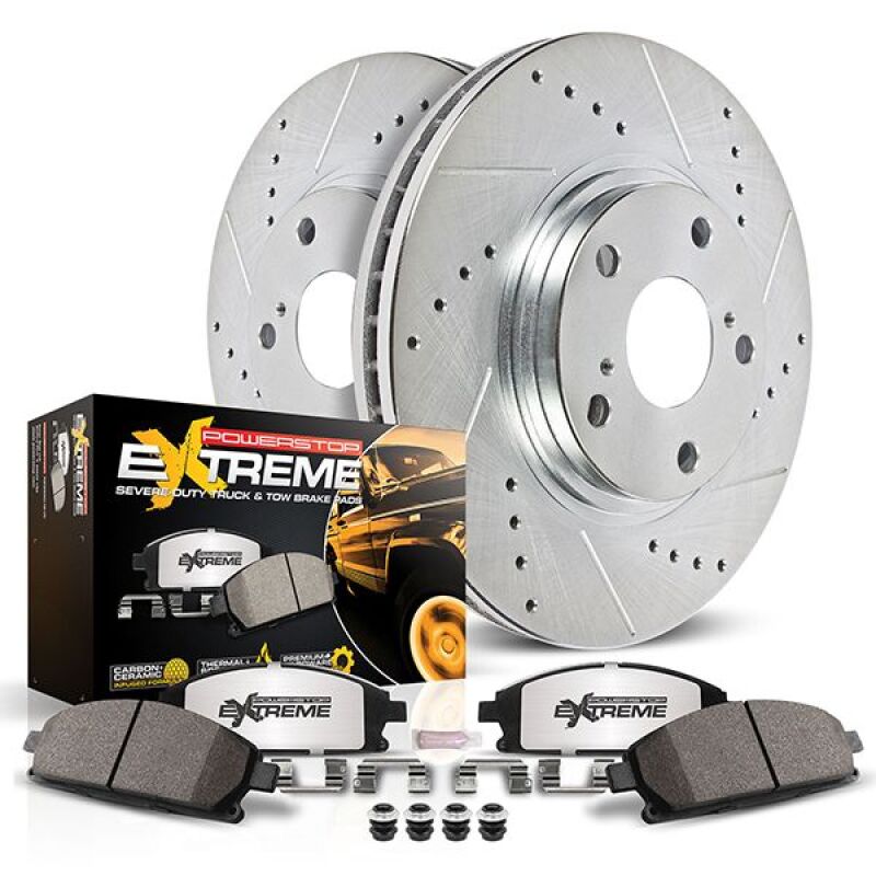 Power Stop 22-24 Infiniti QX60 Front Z36 Truck & Tow Brake Kit