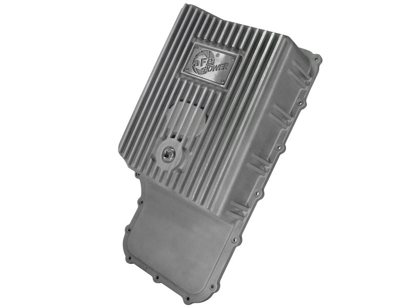 aFe Transmission Pan (Raw); Ford Trucks 6R140 11-14 V8-6.7L (td)