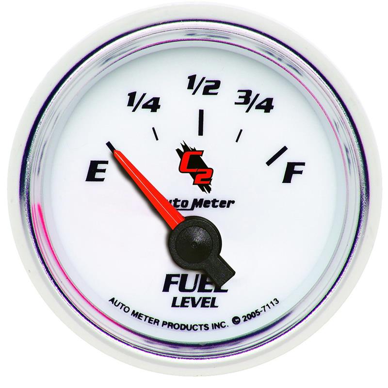 2-1/16in C2/S Fuel Level Gauge 0-90ohms
