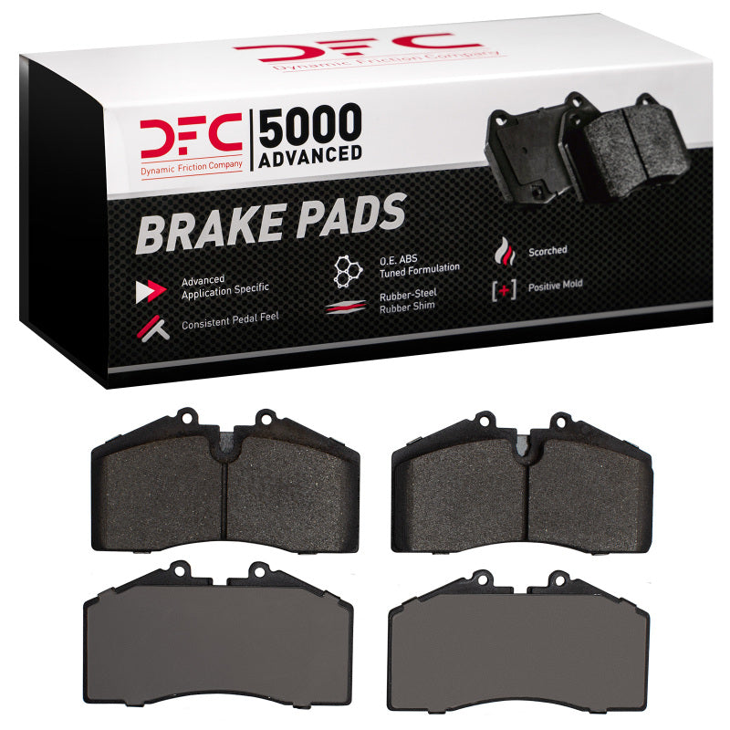 DFC 86-98 Porsche 944 (Excl Turbo) Rear/Front 5000 Advanced Low Metallic Brake Pads