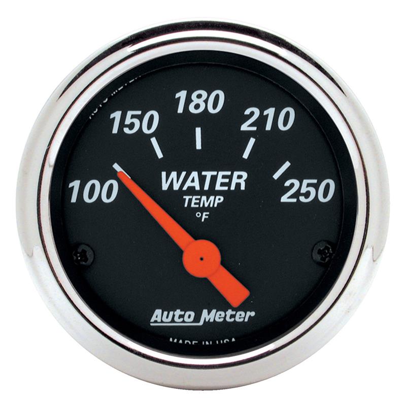 2-1/16 D/B Water Temp Gauge - 100-250 Deg.