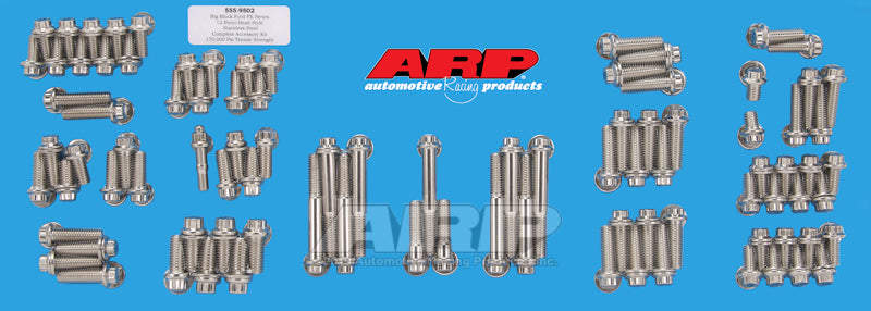 BBF S/S Complete Engine Fastener Kit 12pt.