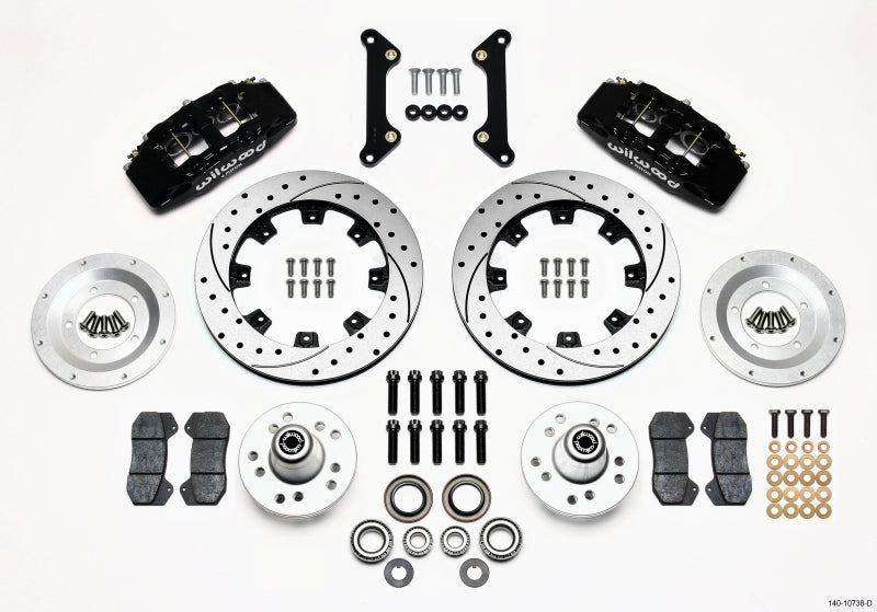 Brake Kit Dynapro Camaro 70-78 6 Piston 12.19in