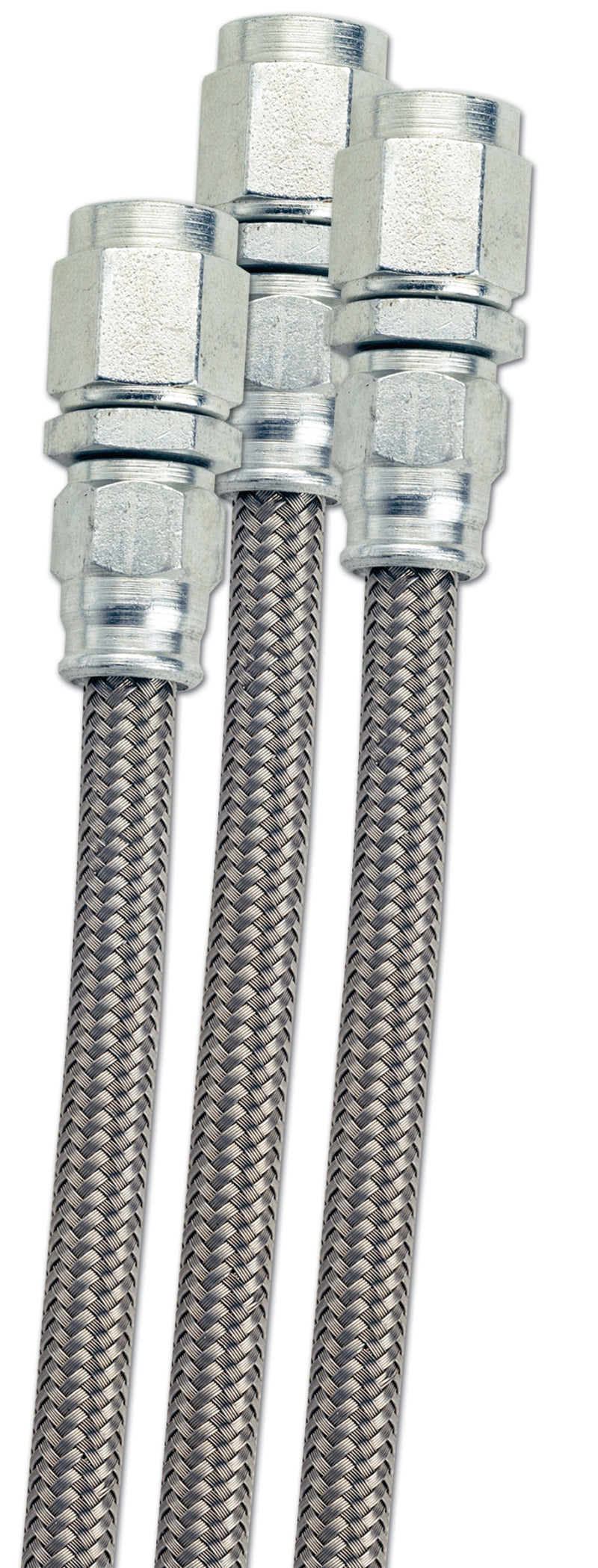 #8 PTFE Hose 3ft w/Black Cover