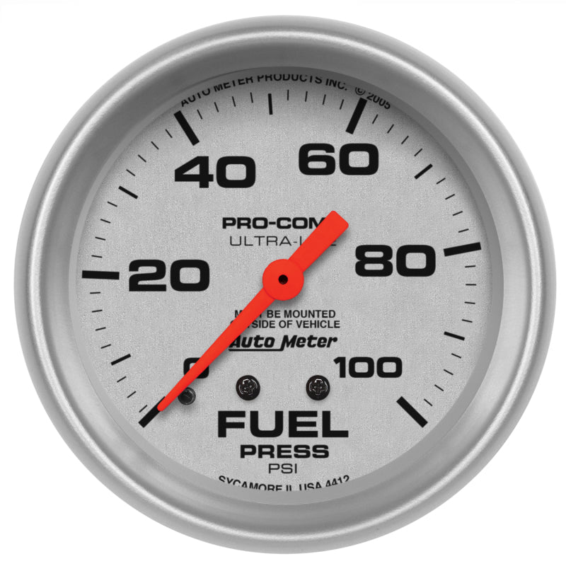 2-5/8in Fuel Pressure