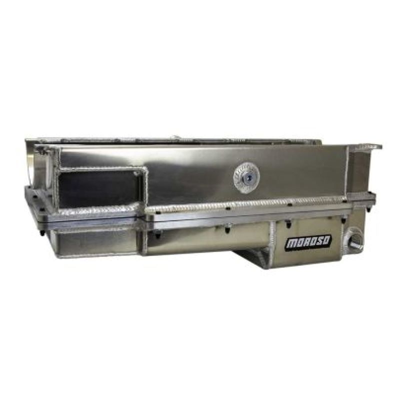 BBC Drag 2-Piece Oil Pan Wet Sump Fabricated Alm
