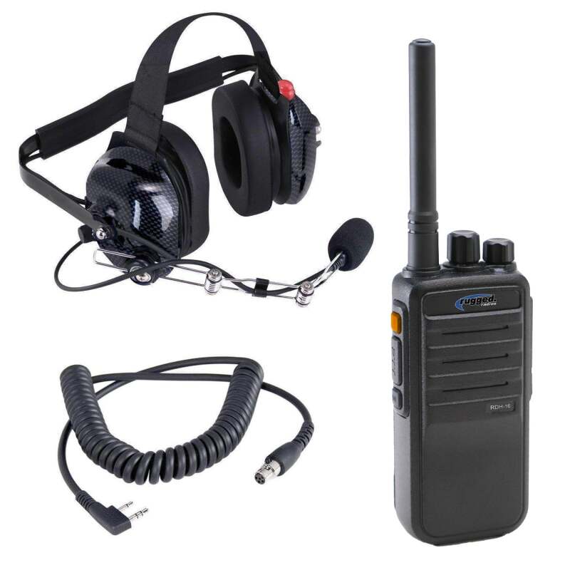 Radio Kit Crew Chief Spotter R1 UHF/VHF