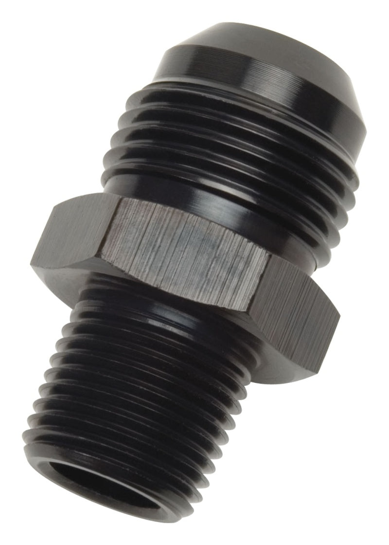 4AN Str M to 1/8NPT M Black