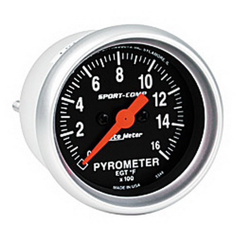 2-1/16in S/C EGT Pyrometer 0-1600