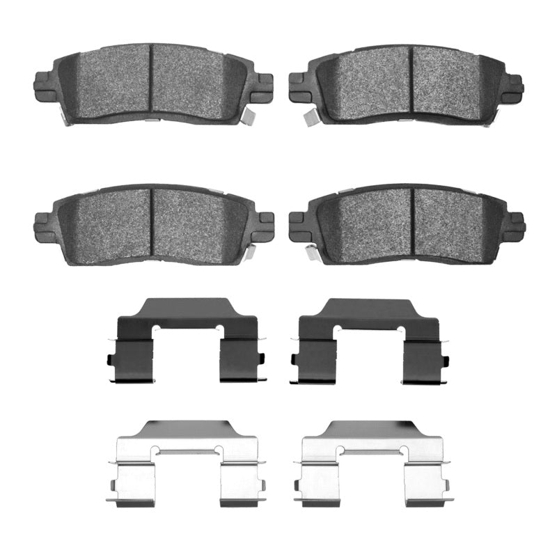 R1 2002-2019 Buick Enclave Rear R1 Semi Met Pads & Hardware Kit