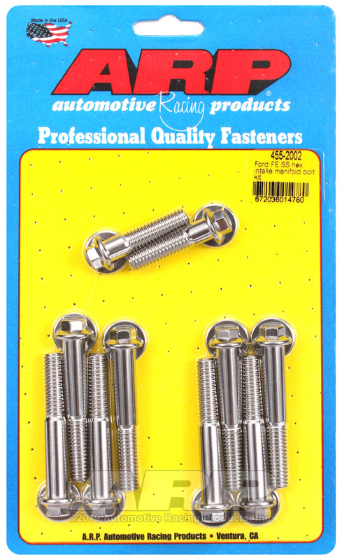 BBF S/S Intake Bolt Kit 6pt.