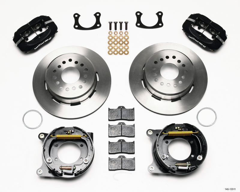 KIT REAR FDLI DISC/DRUM BOP2.75 OFFSET