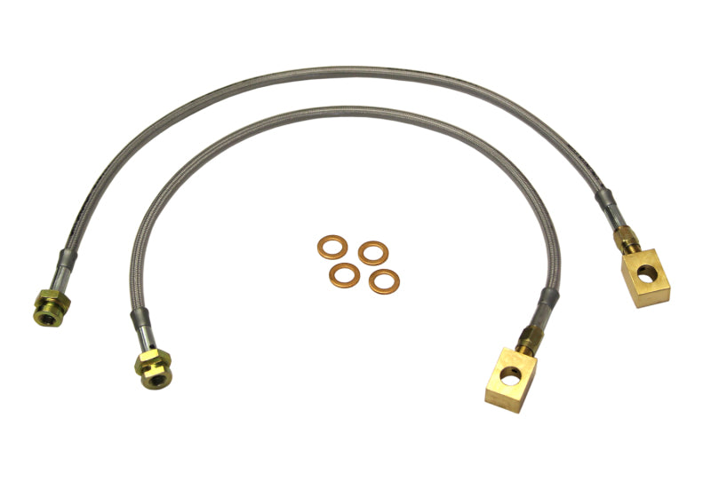 Front Brake Lines 76-81 CJ w/Disc