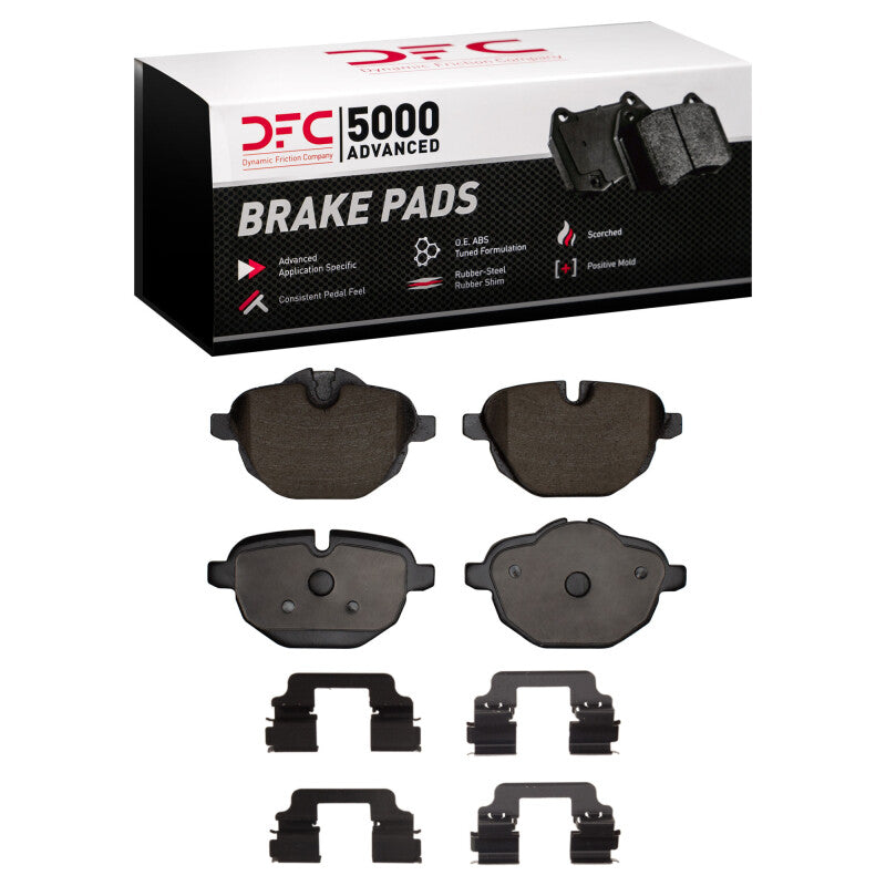 DFC 11-20 BMW 530i xDrive Rear 5000 Advanced Ceramic Brake Pads and Hardware Kit