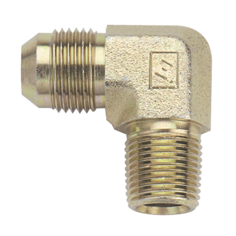 #3 x 1/8 MPT 90 Deg Adapter Fitting - Steel