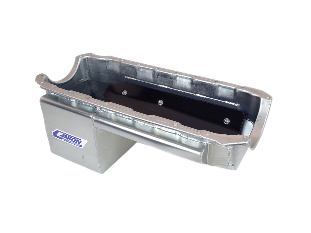 Canton 13-334 Oil Pan Big Block Chevy Drag Race Pan For Aftermarket Starter