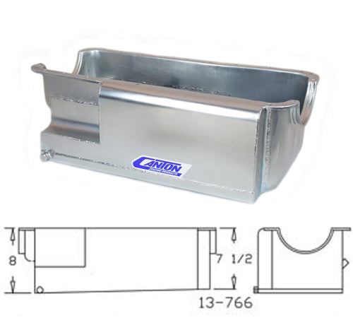 Canton 13-766 Oil Pan Big Block Ford Open Chassis Drag Race Power Series Pan