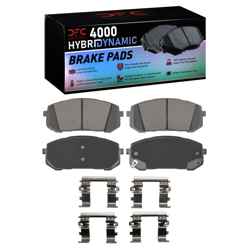 DFC 21-25 Hyundai Elantra Front 4000 HybriDynamic Brake Pads and Hardware Kit