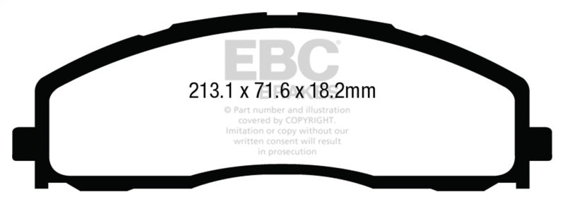 Brake Pads Extra Duty Front F250