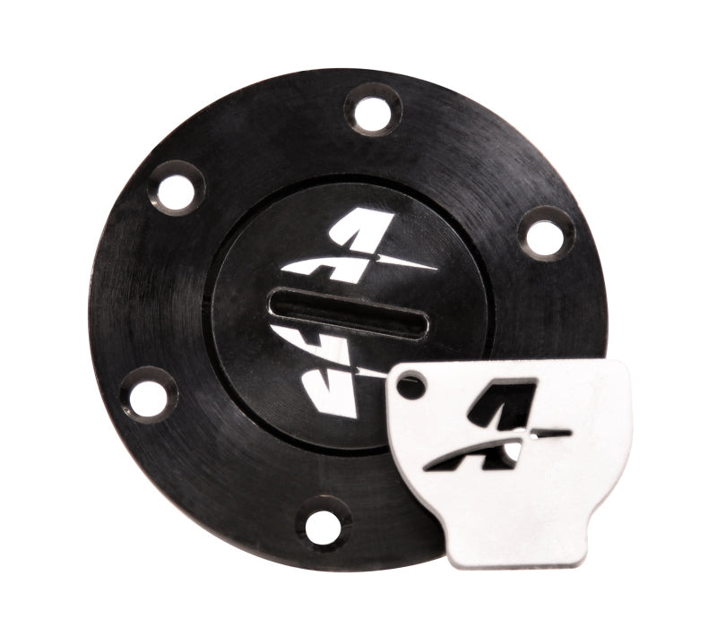1.5 in Screw-On Fuel Cap Black