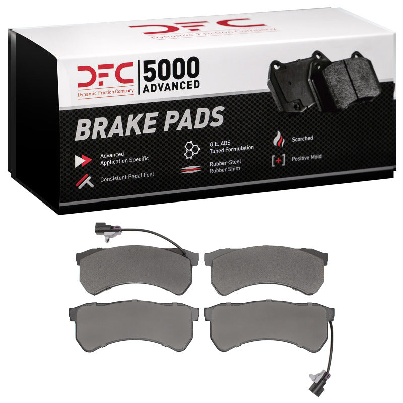 DFC 16-24 Freightliner MT35 Rear/Front 5000 Advanced Semi Metallic Brake Pads