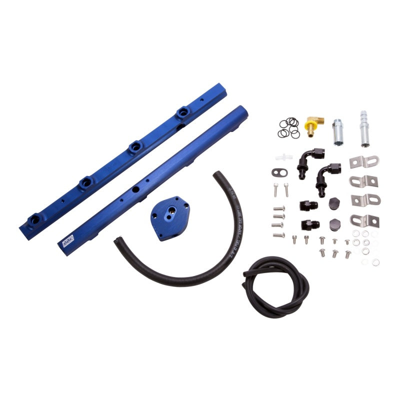 High-Flow Billet Fuel Rail Kit 96-98 Mustang