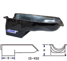 Load image into Gallery viewer, Canton 15-452BLK Oil Pan For Pontiac 301-455 Early GTO Road Race Pan