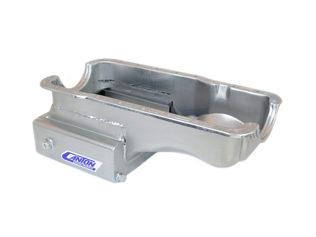 Canton 15-630SM Oil Pan Ford 289-302 Front Sump Road Race Pan With No Scraper