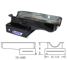 Load image into Gallery viewer, Canton 15-680BLK Oil Pan For Ford 351W Front Sump Road Race Pan