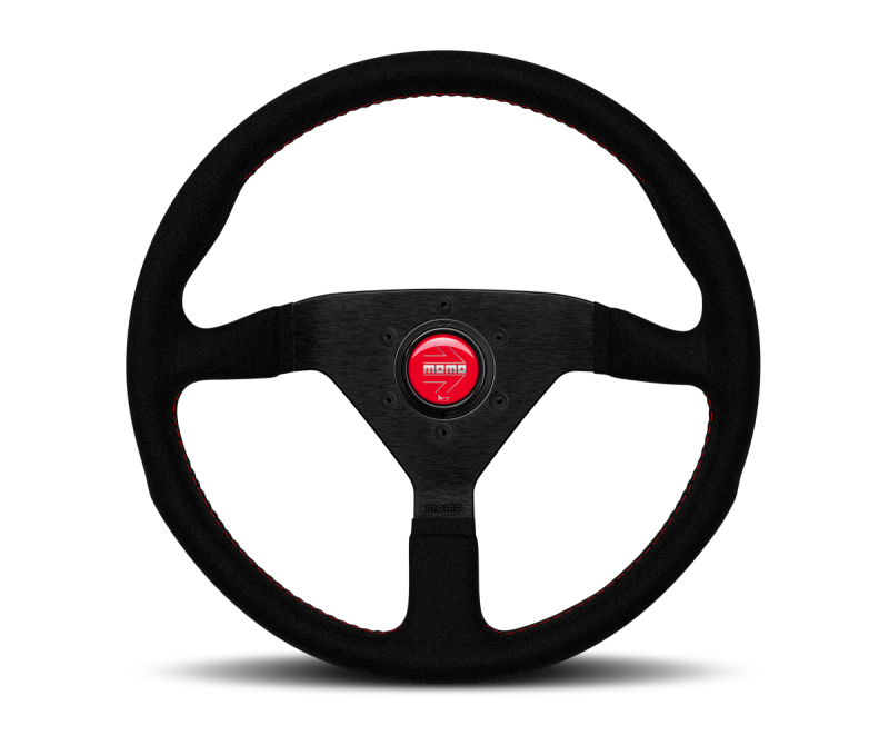 Monte Carlo 320 Steering Wheel Leather Red Stitch