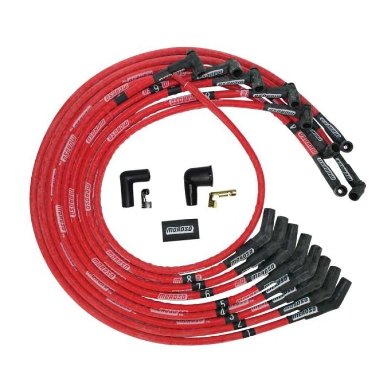 Ultra Plug Wire Set SBC Under V/C Red