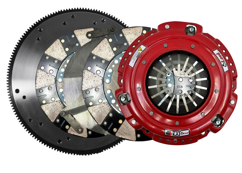 McLeod RXT Twin Clutch Toyota 2JZ T56 Trans w/Steel FW 1-1/8in x 26 Spline