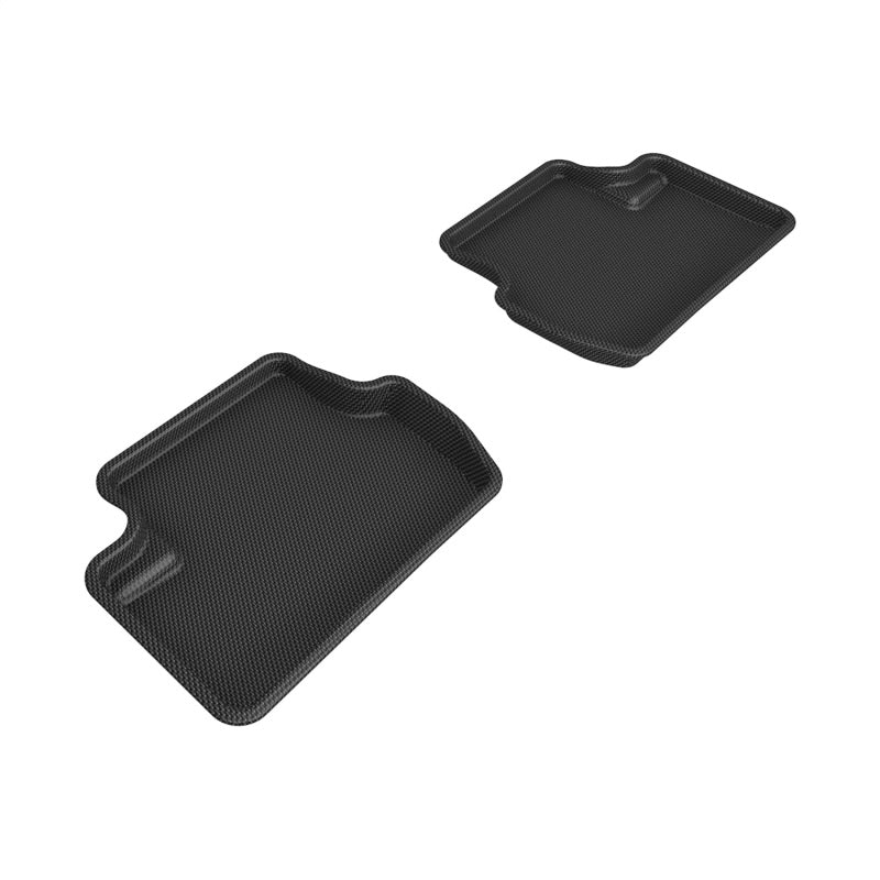 Tesla Model S 20-   Kagu Rear Floorliners Black