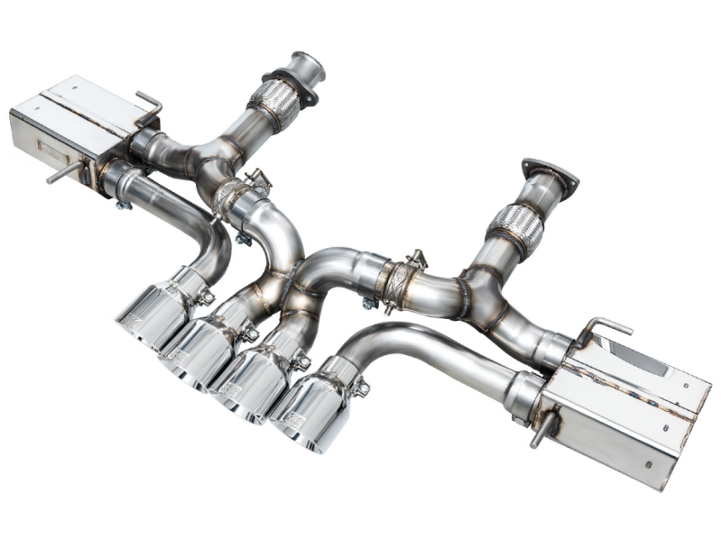 23-25 ZO6 Vette Exhaust Switch Path Chrome Tips